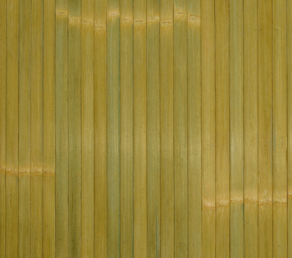 Бамбуковые обои, ламель 17мм, лак. зеленые (лайм), шир.1 м