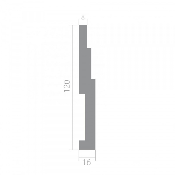 Плинтус Ultrawood Base 1216 i